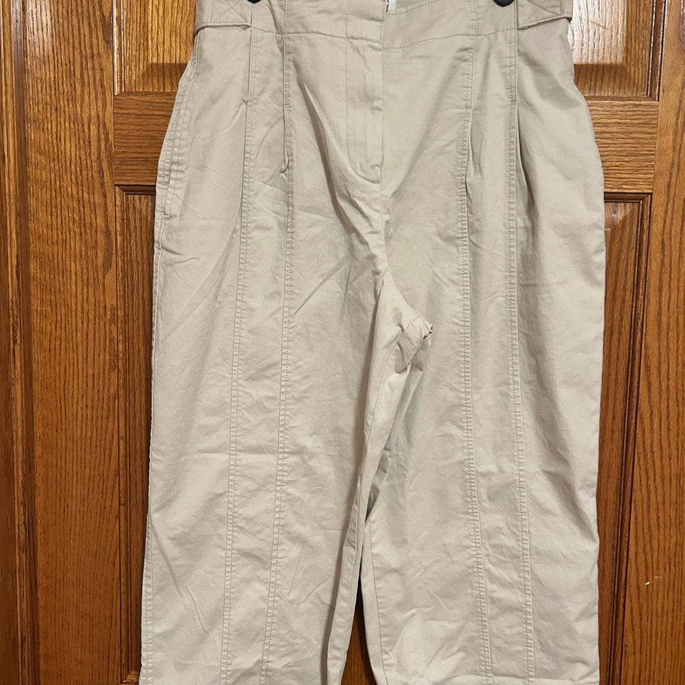 Banana Republic Tan Wide Leg Pants Relaxed Fit - Brand new with tags.